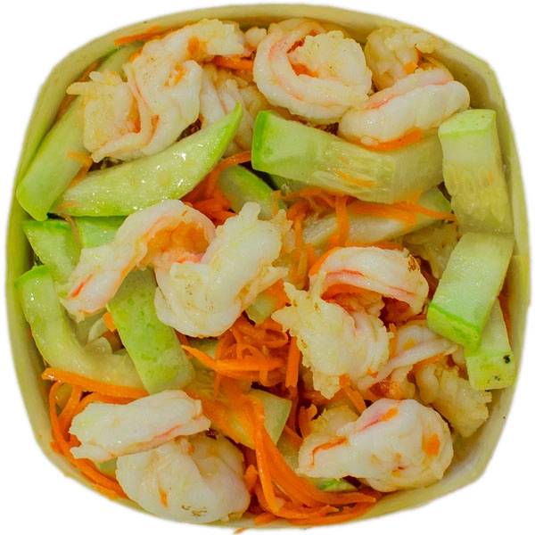 Wok Тигровые креветки в соусе